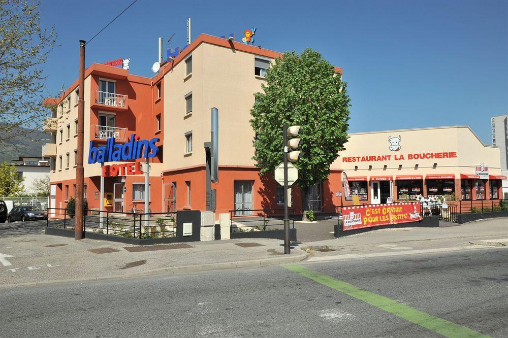 Abbatiale Hotel Et Restaurant Grenoble Centre Exterior foto